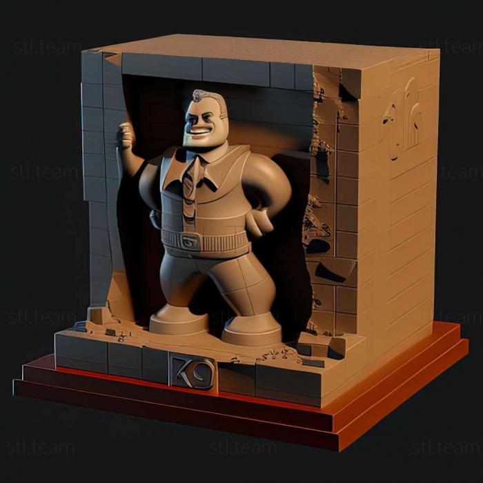 3D model LEGO The Incredibles game (STL)